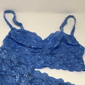 COSABELLA BLUE LACY BRALETTE MADE IN ITALY 🇮🇹💙